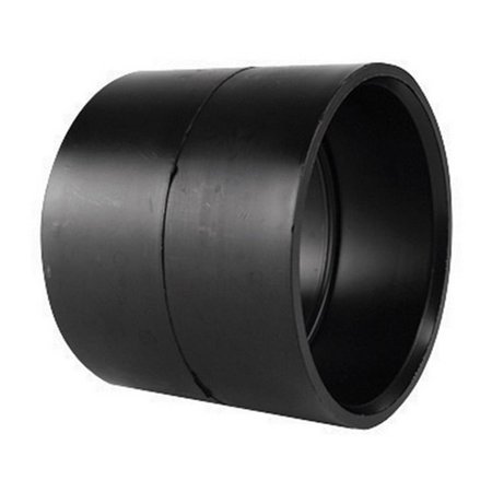 CHARLOTTE PIPE AND FOUNDRY ABS001001200HA 4 in. Coupling Black 43441